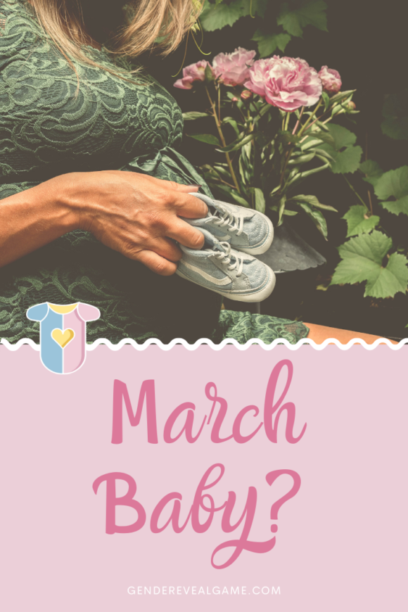 March Baby What to Expect Gender Reveal Game Blog
